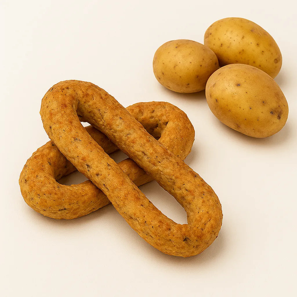 Gusto Patate Taralli Scaldatelli Pugliesi 400g-Tarallificio Santa Barbara SRL