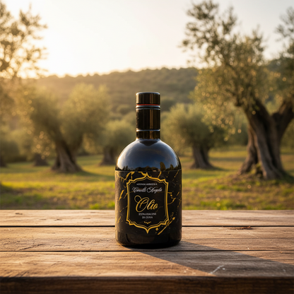 500 ml Olio EVO Extravergine di oliva di categoria superiore, campagna olearia 2023/24