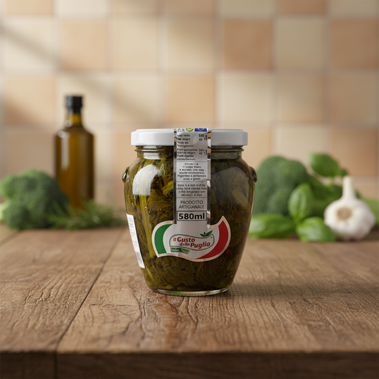 Friarelli in Olio di Semi di Girasole vasetto da 580ml
