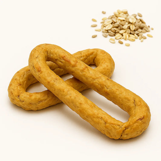 Gusto Cereali Taralli Scaldatelli Pugliesi 400g-Tarallificio Santa Barbara SRL