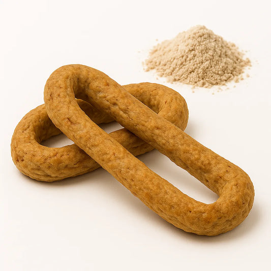 Gusto Farina Integrale Taralli Scaldatelli Pugliesi 400g-Tarallificio Santa Barbara SRL