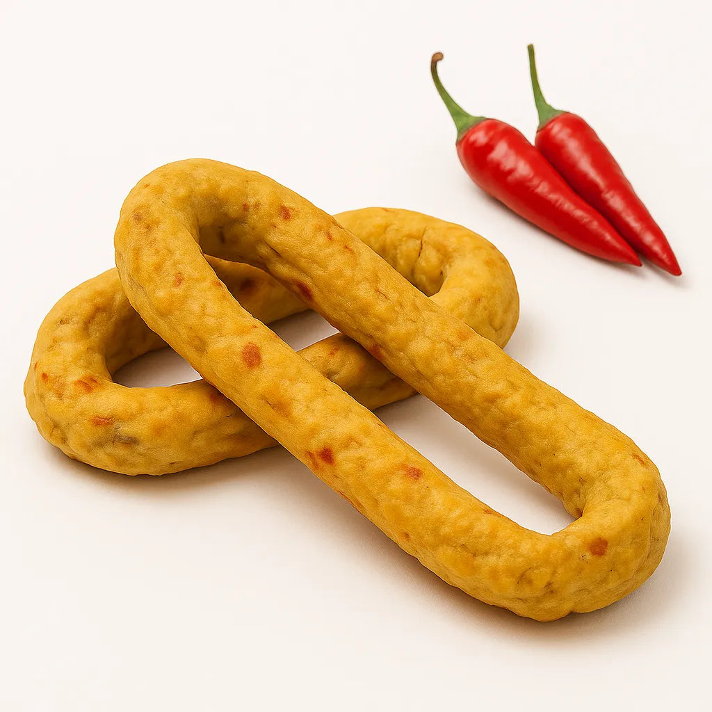 Gusto Peperoncino Taralli Scaldatelli Pugliesi 400g-Tarallificio Santa Barbara SRL