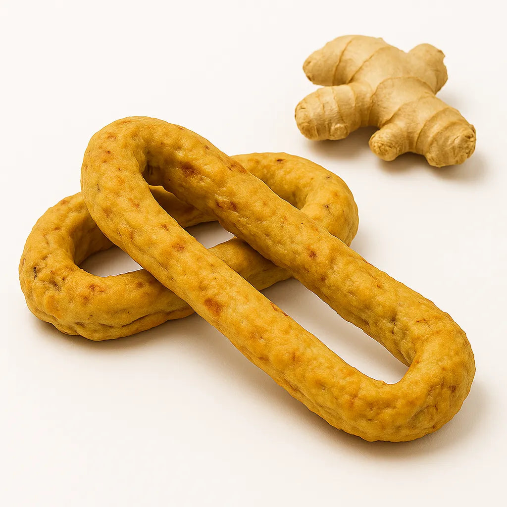 Gusto Zenzero Taralli Scaldatelli Pugliesi 400g-Tarallificio Santa Barbara SRL