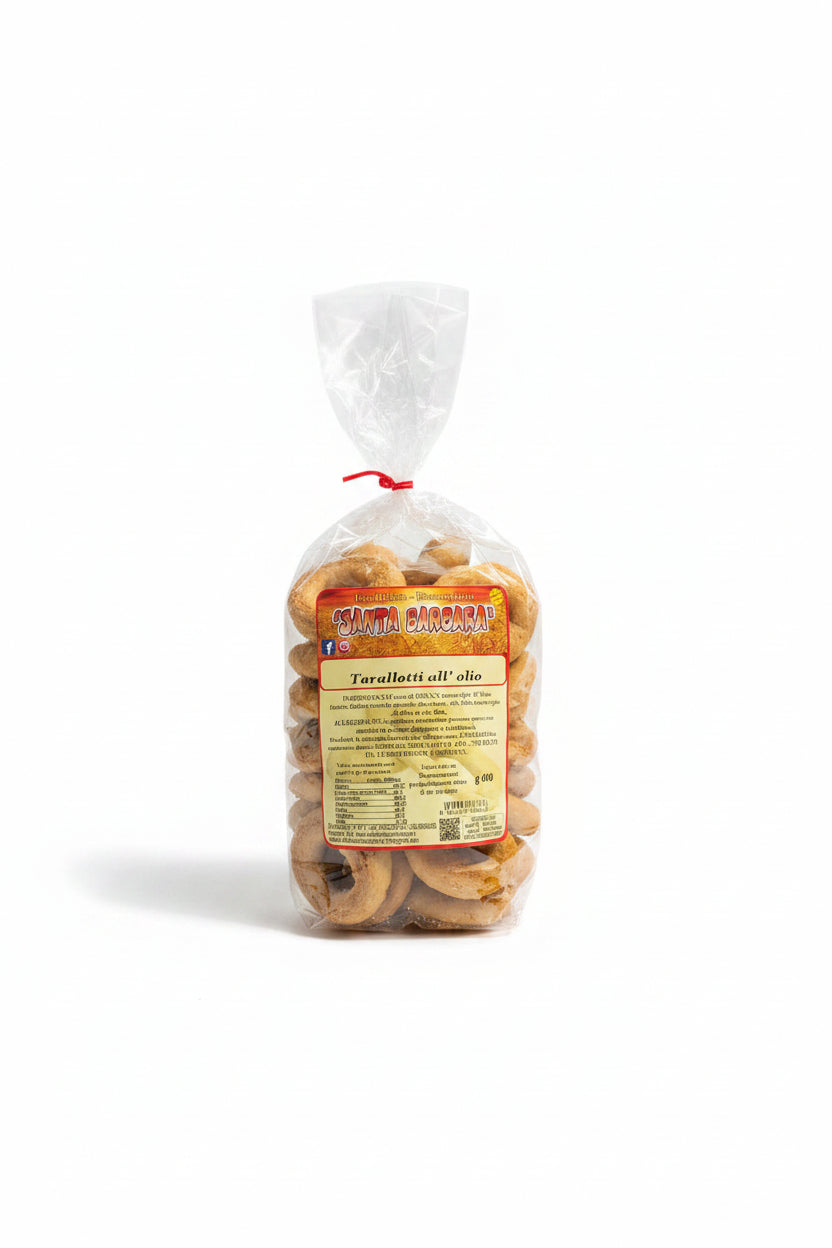 Tarallotti Gusto Olio d'Oliva Scaldatelli Pugliesi 400g
