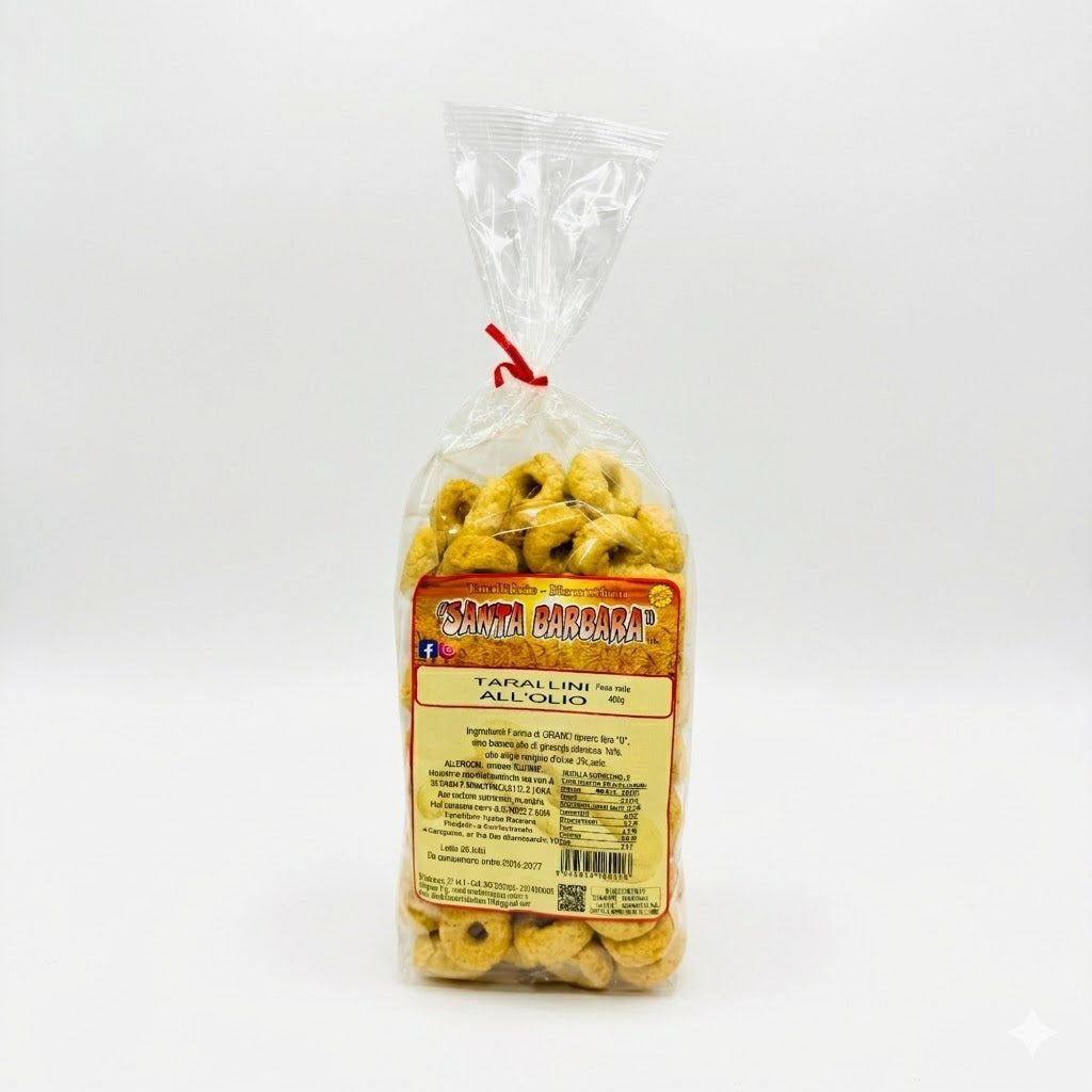Tarallini Pugliesi all'Olio 400g