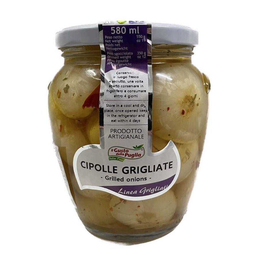 Cipolle Grigliate in Olio di Semi di Girasole vasetto da 580ml