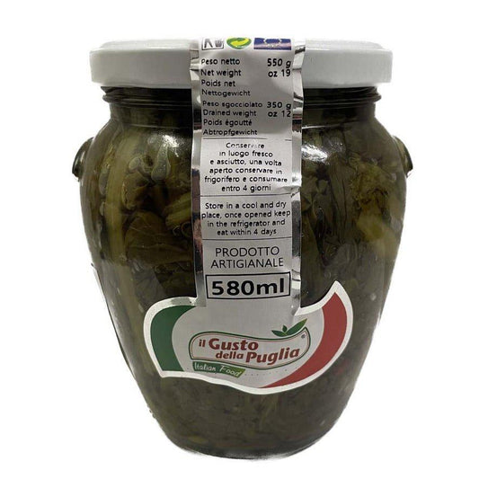 Friarelli in Olio di Semi di Girasole vasetto da 580ml