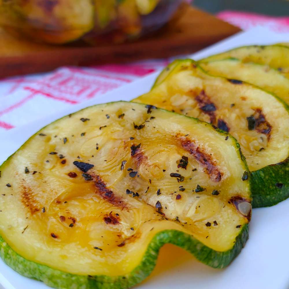 Zucchine grigliate in Olio di Semi di Girasole vasetto da 580ml